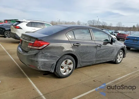 2014 Honda Civic Lx z USA, uszkodzony, nr VIN 2HGFB2F59EH555228